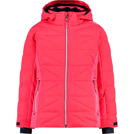 Cmp girl jacket snaps on sale hood