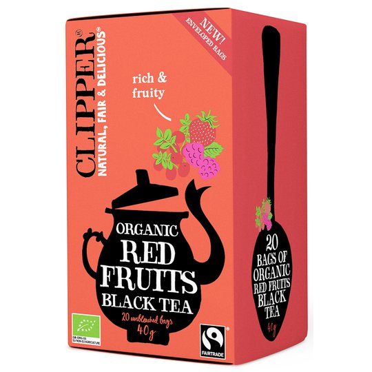Luomu Musta Tee Red Fruits - 24% alennus