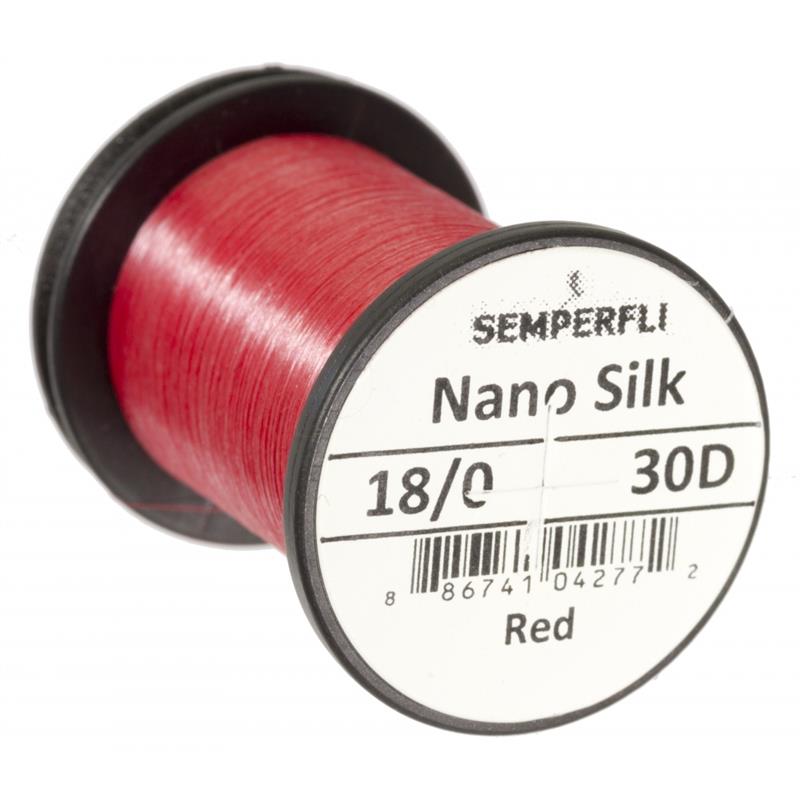 Semperfli Nano Silk Ultra 30D 18/0 Red