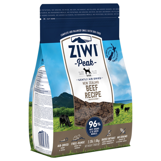 Osta 1 kg Ziwi Peak Air Dried -koiranruokaa erikoishintaan! - Beef netistä  