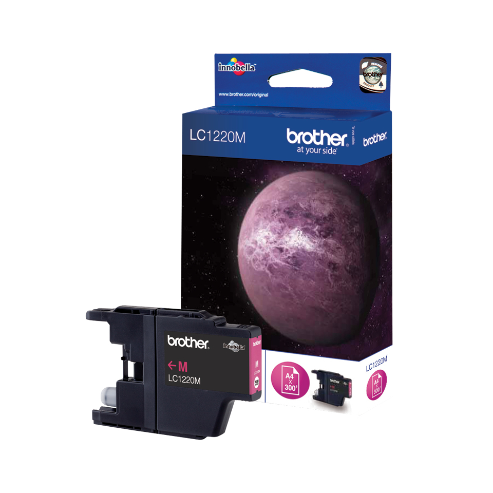 Brother LC-1220M Ink cartridge magenta, 300 pages