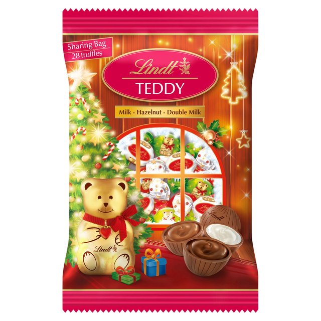 Lindt Teddy Milk Chocolate Mini Truffles Sharing Bag