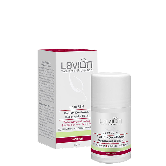 Lavilin 72 h Deodorant Roll-on Women, 80 ml