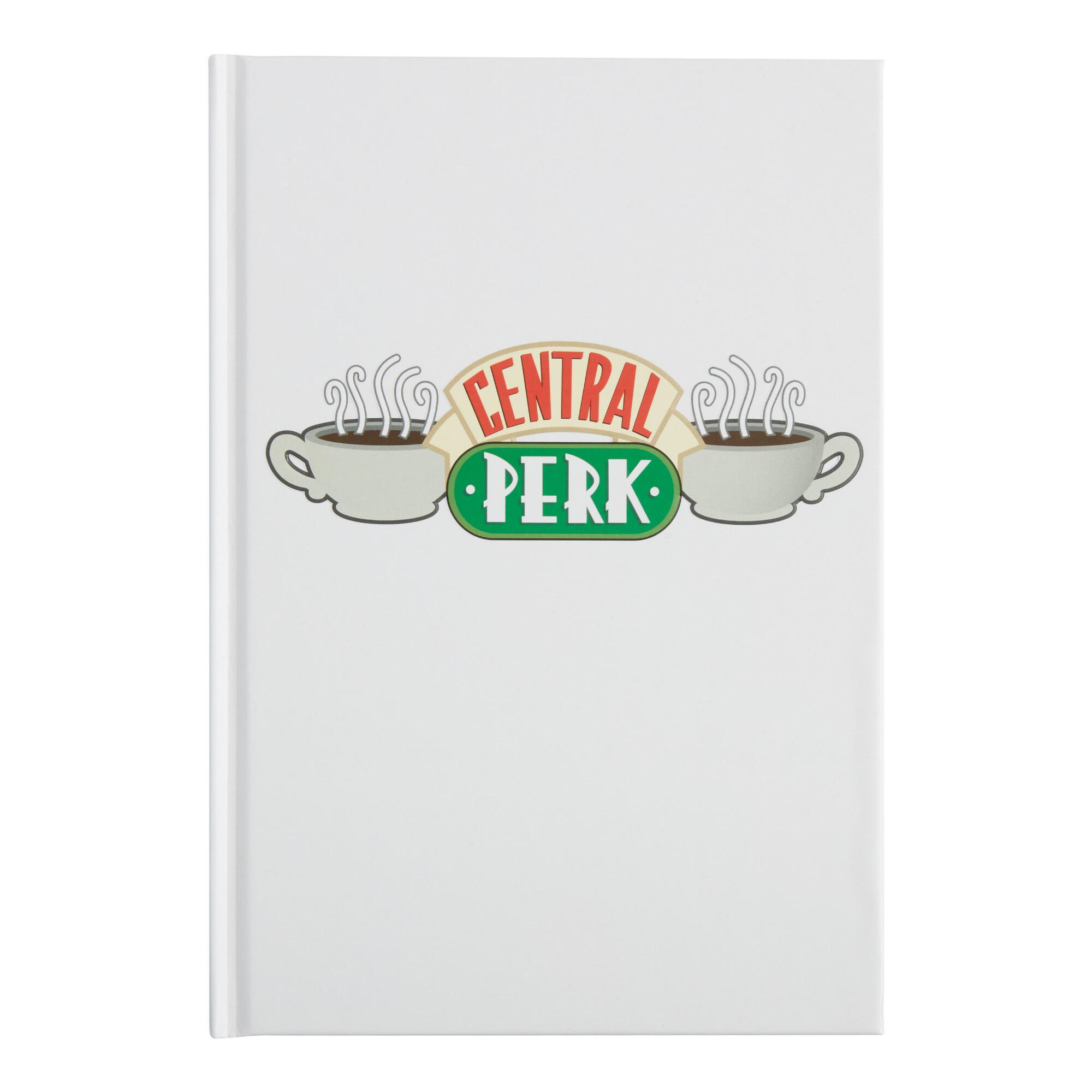 Friends Central Perk Hardcover Journal: White by World Market