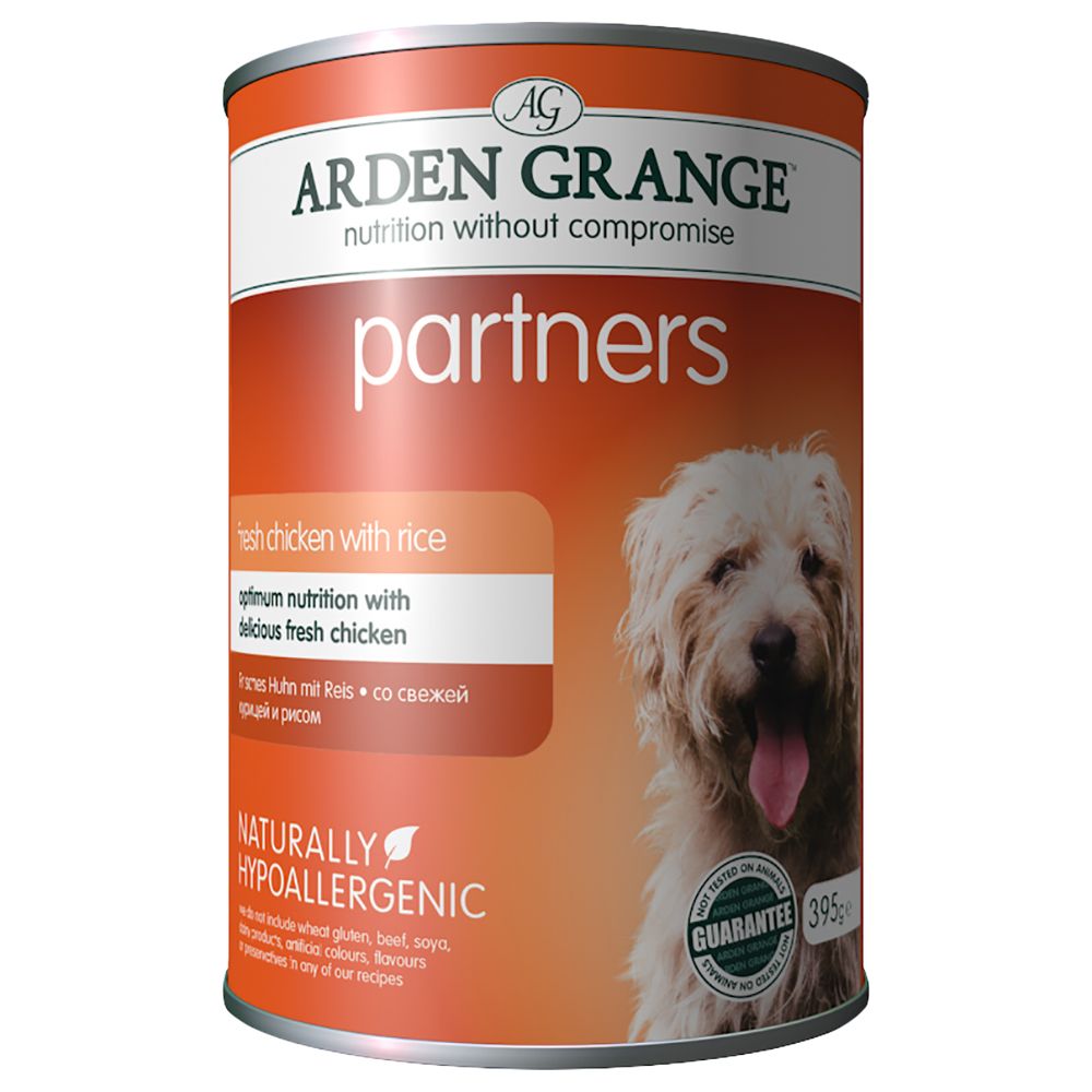 Arden Grange Partners - Chicken, Rice & Vegetables - Saver Pack: 24 x 395g