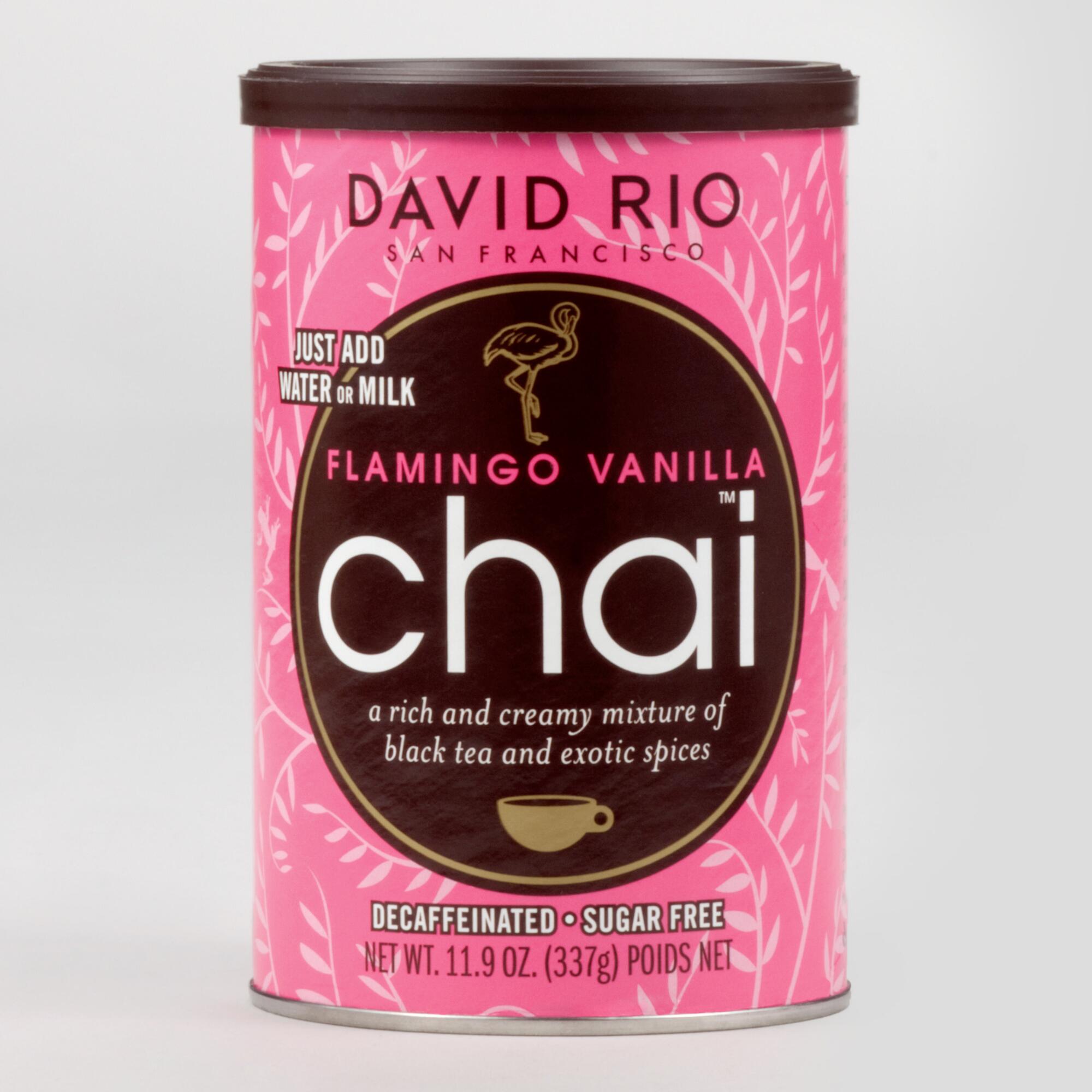 David Rio Flamingo Vanilla Decaf Chai Mix Set Of 6 by World Market