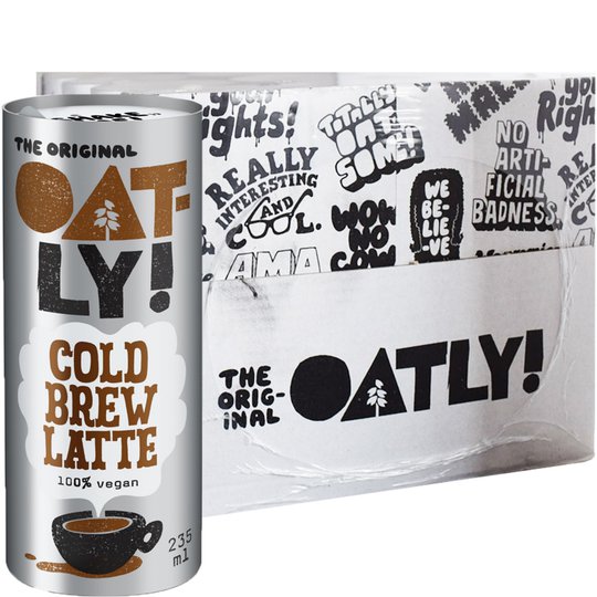 Laatikollinen "Cold Brew Latte" Kahvijuomia 12 x 235ml - 58% alennus