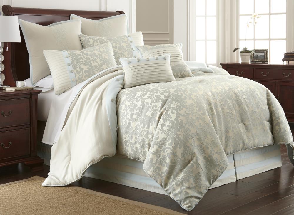 Amrapur Overseas Selerina comforter set Multi Multi Reversible King Comforter (Blend with Polyester Fill) | 38EJECMG-SLR-KG