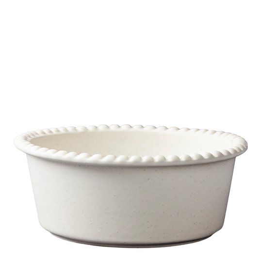 PotteryJo - Daria Skål 23 cm Cotton white