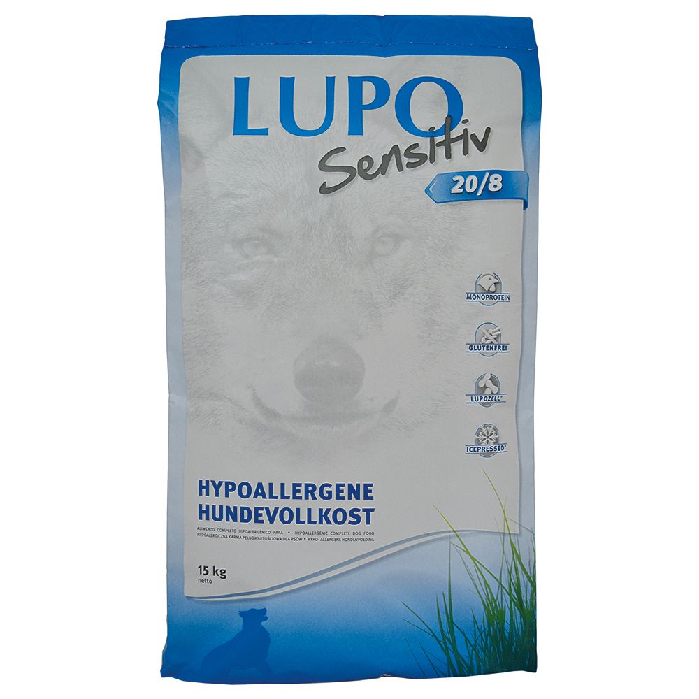 Lupo Sensitive 20/8 Dog Food - 15kg