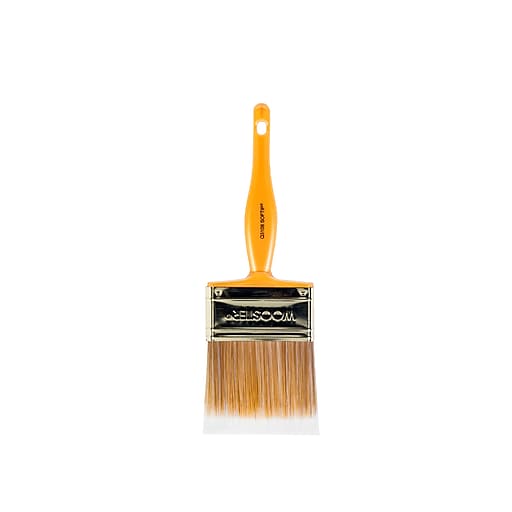 Wooster Brush 3"W Nylon/Polyester Blend Softip Flat Paint Brush (24385250)