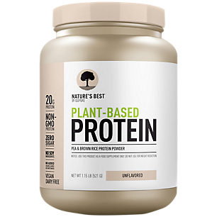 Nature's Best Plant-Based Pea & Brown Rice Protein - Unflavored (1.15 lb. / 20 Servings)