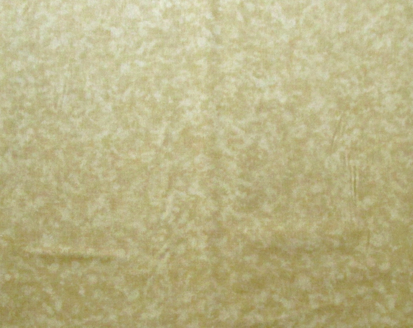 Light Pale Yellow Gold Tan Blender Quilter's Weight Cotton Print Fabric - Material Yardage