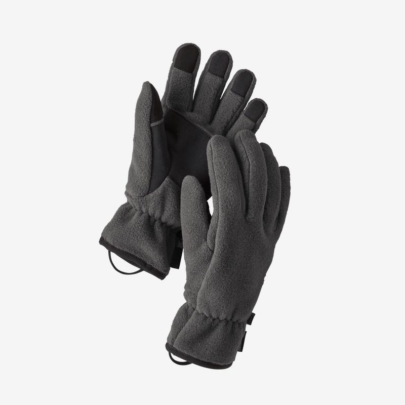 Patagonia Synchilla™ Fleece Gloves, Forge Grey / S