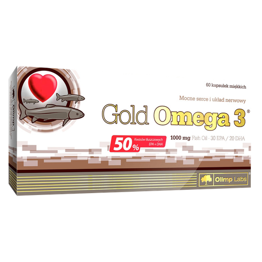 Omega 3 Gold, 1000 mg, 60 caps