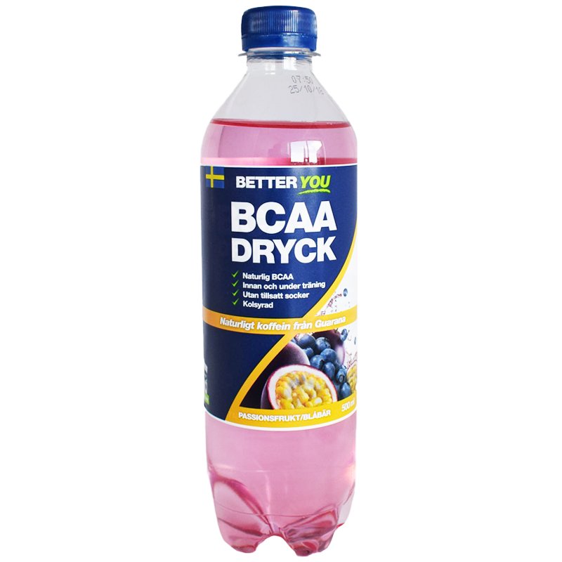 Dryck BCAA Passionsfrukt & Blåbär 500ml - 59% rabatt