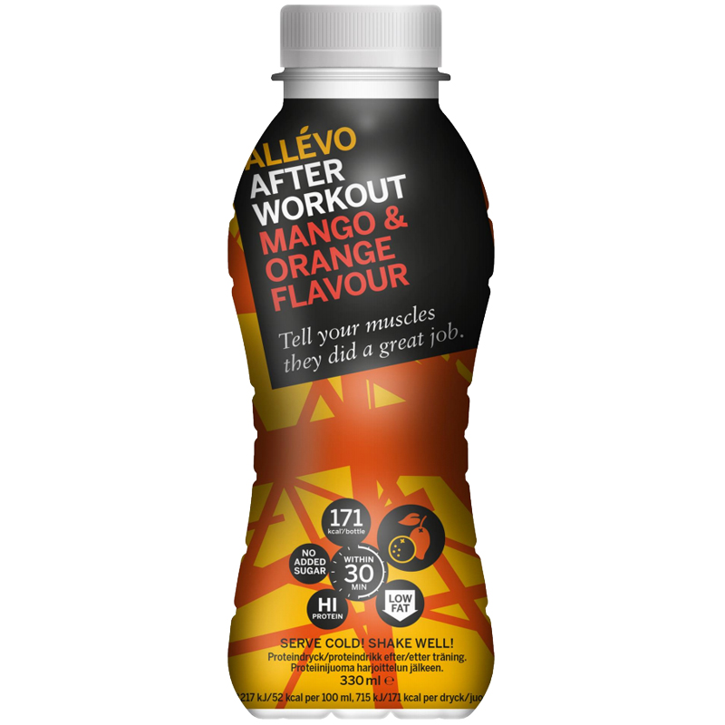 Proteindryck "Orange & Mango" 330ml - 66% rabatt