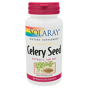 Celery Seed Extract - 85% Phthalides - 100 MG (30 Vegetarian Capsules)