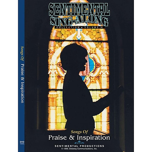 Sentimental Productions Songs of Praise & Inspiration Sing-Along DVD
