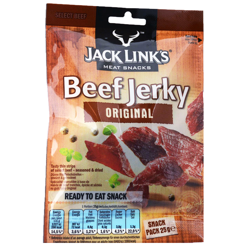 Beef jerky original 25g - 50% rabatt