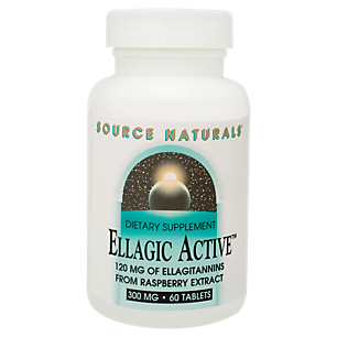 Ellagic Active - 120 MG of Ellagitannins from Raspberry Extract - 300 MG (60 Tablets)
