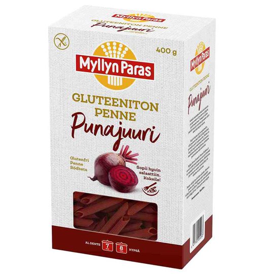Gluteeniton Penne Punajuuri - 20% alennus