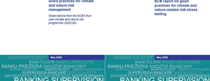 ECB Links Climate and Nature-Related Risks to Credit and Capital