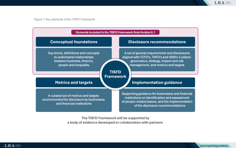 Key elements of the TISFD Framework