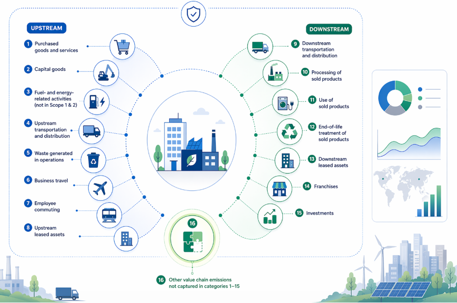 Greenhouse Gas Protocol Sharpens Scope 3 and Adds Category 16