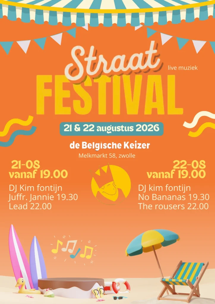 Straatfestival poster