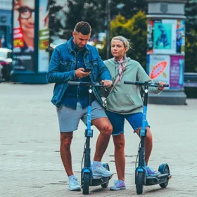 Scooter Scavenger Hunt Scooter ride