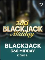 Blackjack 360 Midday -