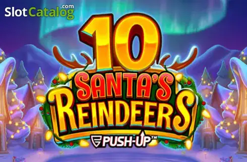 10 Santa's Reindeers -
