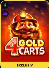 4 Gold Carts -