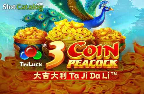 3 Coin Golden Peacock -
