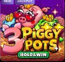 3 Piggy Pots: Hold & Win - play on Ricky Casino.