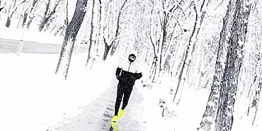 Run in winter. And I have five reasons for this