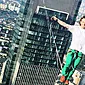 Recorde mundial no céu. Andadores de corda caminharam entre as torres da cidade de Moscou
