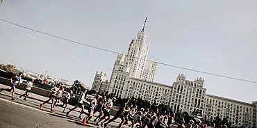 Moskva jookseb: pealinna armumine 21 km