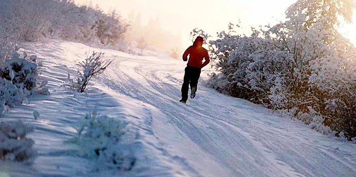 Marathon ved den kolde pol: en løber dækkede 50 km ved en temperatur på -60 grader
