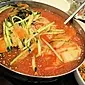 Kuuma kimchi-keitto