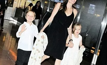 Giunsa ang pagdako sa mga anak nila Angelina Jolie ug Brad Pitt