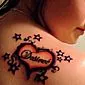 Hva slags tatoveringer vil se spektakulært ut på skulderbladet?