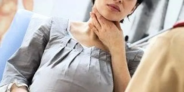 Ból gardła podczas ciąży