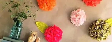 איך מכינים פרחי נייר גלי?