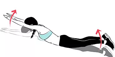 胃を引き締め、細い腰を実現するワニの運動