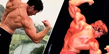 A pumped-up body without steroids. What does the Russian double of Schwarzenegger look like?