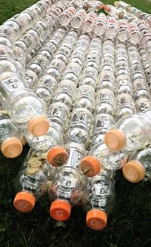 Amatniecība no plastmasas pudelēm - tropi jūsu mājās
