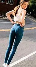 יתרונות מכנסי ג'ינס במותניים גבוהים