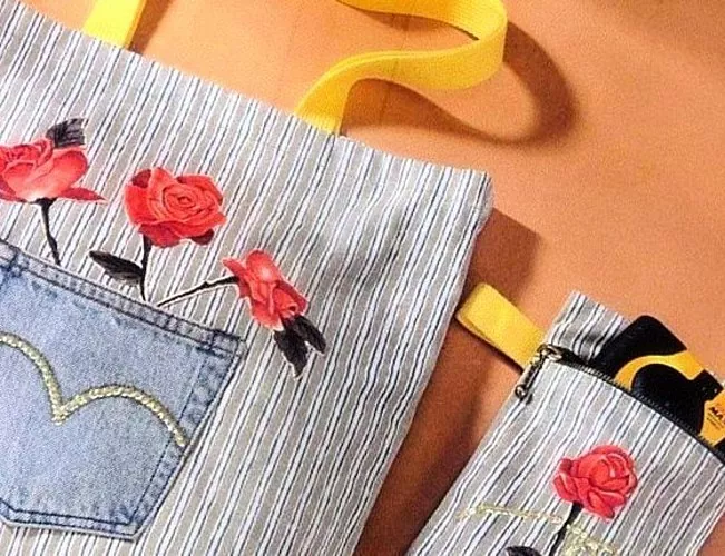 Como costurar uma bolsa de feltro e uma bolsa jeans para uma menina com suas próprias mãos?